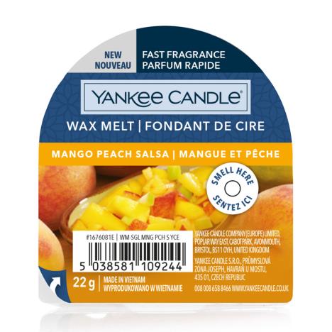 Yankee Candle Mango Peach Salsa Wax Melt  £1.19