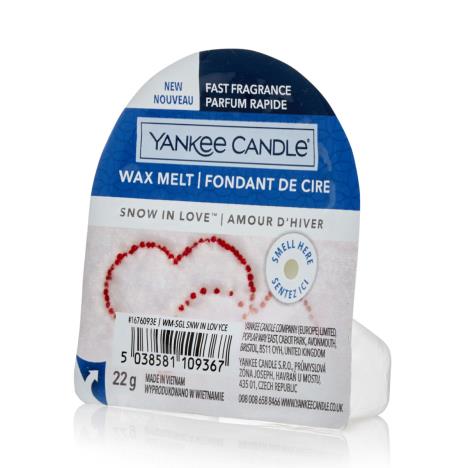 Yankee Candle Snow in Love Wax Melt  £1.59