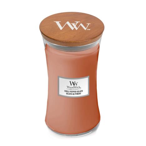 WoodWick Chilli Pepper Gelato Large Hourglass Candle