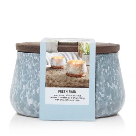 Yankee Candle Fresh Rain Outdoor Tin Candle  £11.99