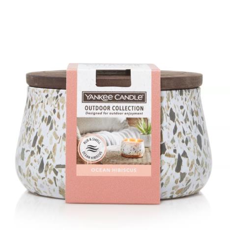 Yankee Candle Ocean Hibiscus Outdoor Tin Candle  £11.99