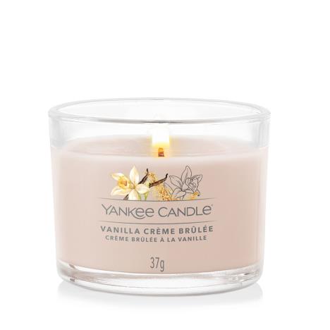 Yankee Candle Vanilla Creme Brulee Filled Votive Candle  £2.79