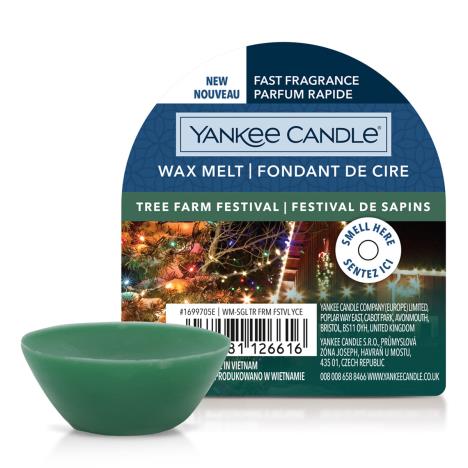 Yankee Candle Tree Farm Festival Wax Melt  £1.29