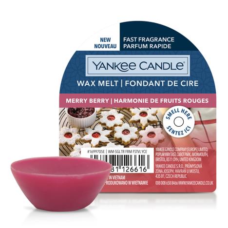 Yankee Candle Merry Berry Wax Melt  £1.19
