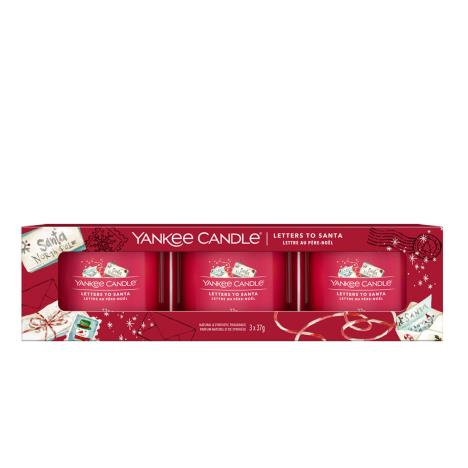Yankee Candle Letters To Santa 3 Filled Votive Candle Gift Set  £6.99
