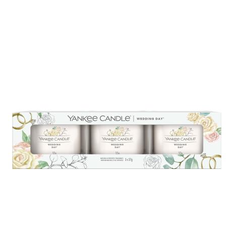 Yankee Candle Wedding Day 3 Filled Votive Candle Gift Set  £6.99