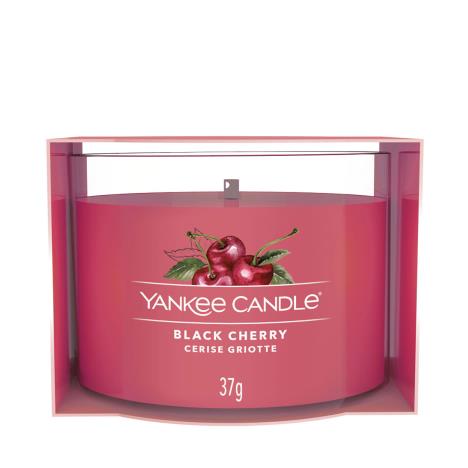 Yankee Candle Black Cherry Filled Votive Candle  £3.59