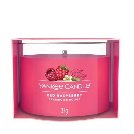 Yankee Candle Red Raspberry Filled Votive Candle
