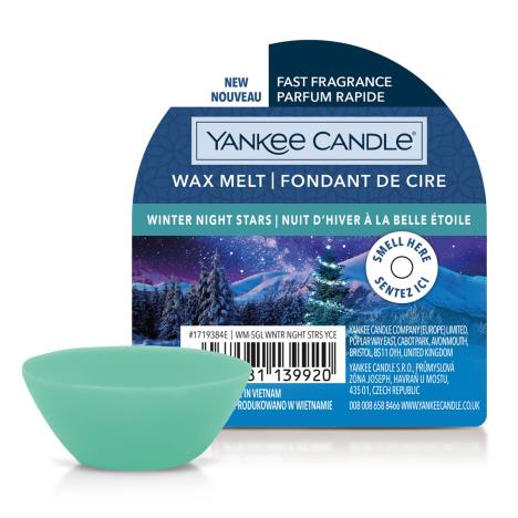 Yankee Candle Winter Night Stars Wax Melt  £1.19