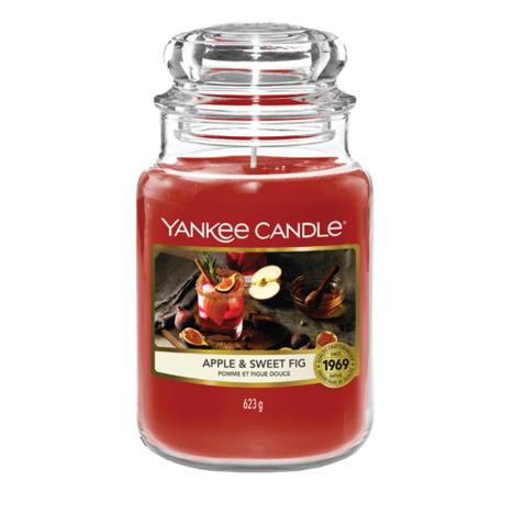 Yankee Candle Apple & Sweet Fig Large Jar  £19.87