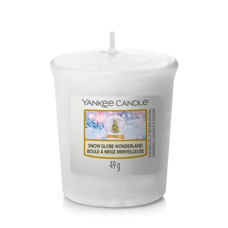 Yankee Candle Snow Globe Wonderland Votive Candle  £1.23