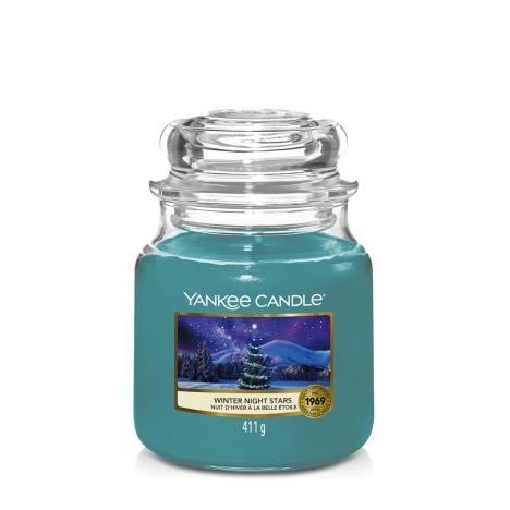 Yankee Candle Winter Night Stars Medium Jar