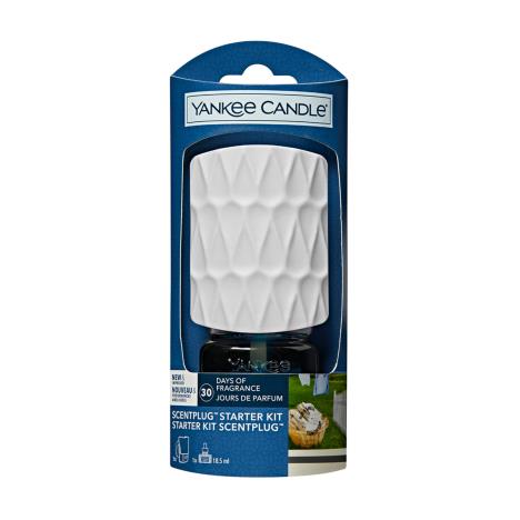 Yankee Candle Clean Cotton Organic Scent Plug Starter Kit  £8.99