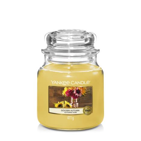 Yankee Candle Golden Autumn Medium Jar