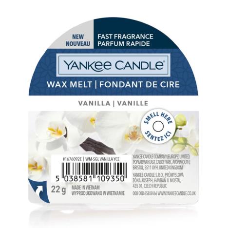 Yankee Candle Vanilla Wax Melt  £1.19