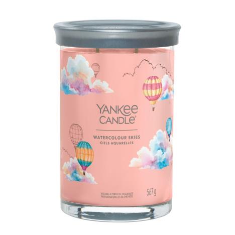 Yankee Candle Watercolour Skies Large Tumbler Jar