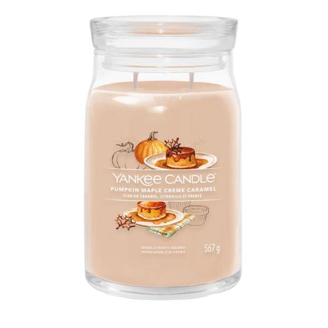 Yankee Candle Pumpkin Maple Creme Caramel Large Jar