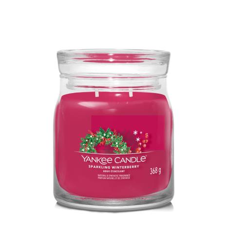 Yankee Candle Sparkling Winterberry Medium Jar  £22.49