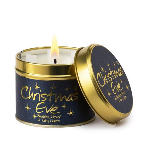 Lily-Flame Christmas Eve Tin Candle  £9.89