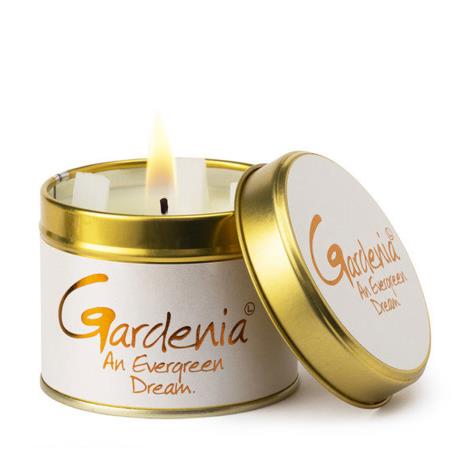 Lily-Flame Gardenia Tin Candle