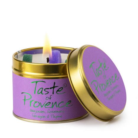 Lily-Flame Taste of Provence Tin Candle