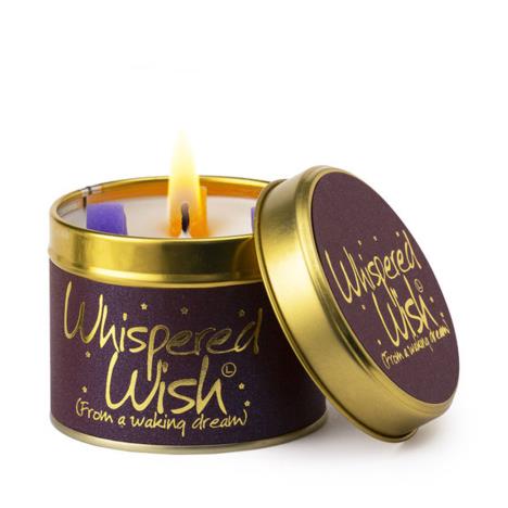 Lily-Flame Whispered Wish Tin Candle