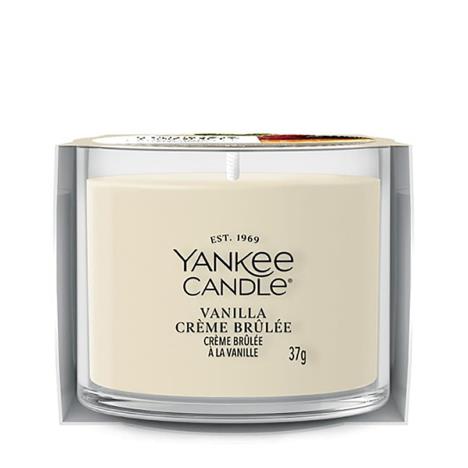 Yankee Candle Vanilla Creme Brulee Filled Votive Candle  £3.59
