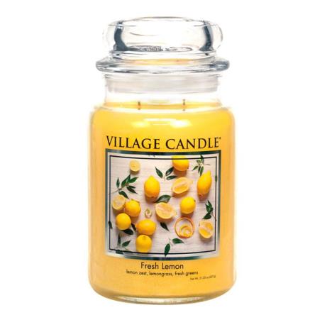 Village Candle Fresh Lemon Large Jar  £18.89