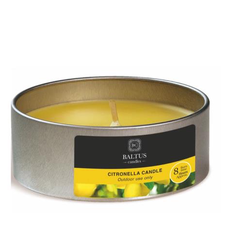 Baltus Citronella Large Tin Candle