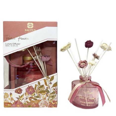 Baltus Pear & Freesia Faux Flowers Reed Diffuser - 300ml  £21.59