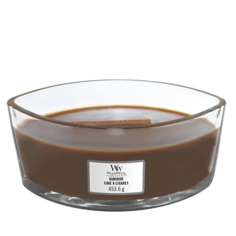 WoodWick Humidor HearthWick Ellipse Jar Candle  £19.79