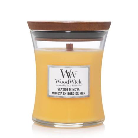 WoodWick Seaside Mimosa Medium Hourglass Candle