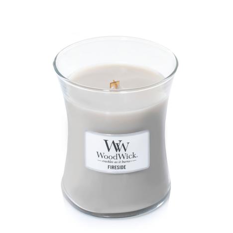 WoodWick Fireside Medium Hourglass Candle (92106E) - Candle Emporium