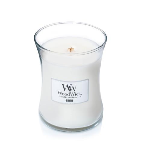 WoodWick Linen Medium Hourglass Candle  £20.69