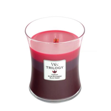 WoodWick Trilogy Sun Ripened Berries Medium Hourglass Candle