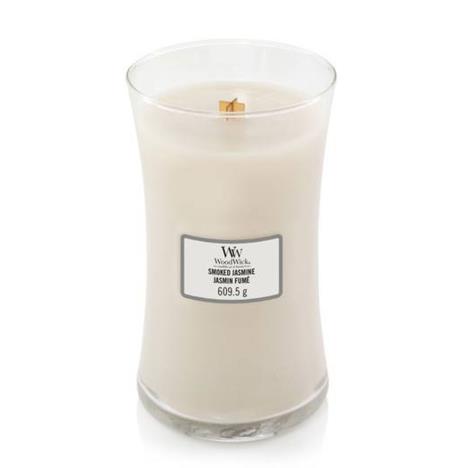 WoodWick Smoked Jasmine Large Hourglass Candle