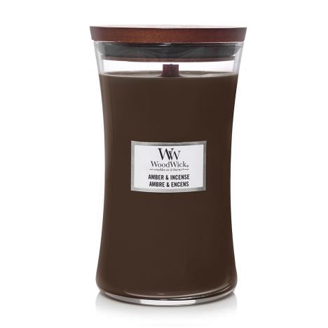 WoodWick Amber & Incense Large Hourglass Candle  £17.54