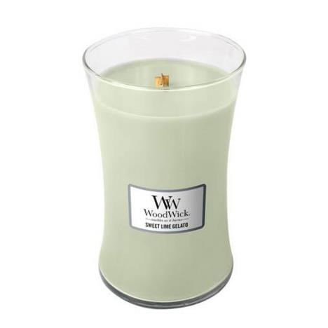WoodWick Sweet Lime Gelato Large Hourglass Candle  £18.89