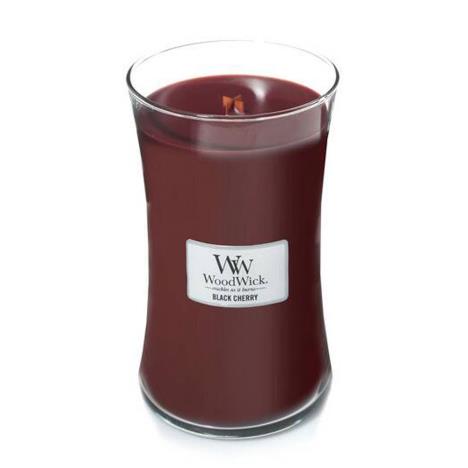 WoodWick Black Cherry Large Hourglass Candle