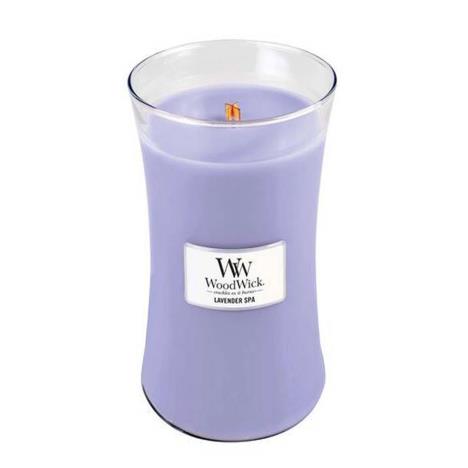 WoodWick Lavender Spa Large Hourglass Candle
