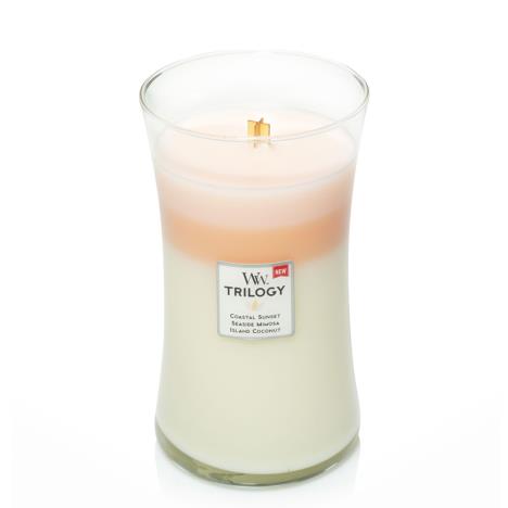 WoodWick Trilogy Island Getaway Large Hourglass Candle  £27.89