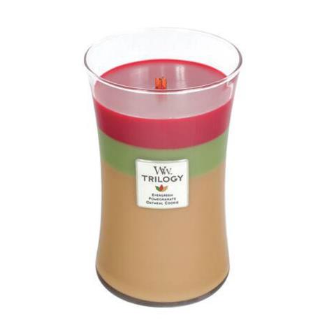 WoodWick Trilogy Joyful Gatherings Large Hourglass Candle  £19.59