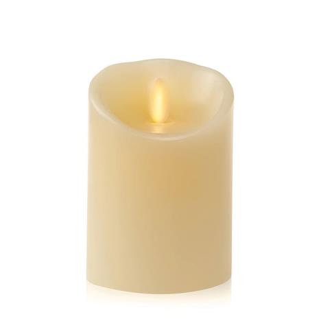 Luminara Ivory LED Pillar Candle 11cm x 7cm