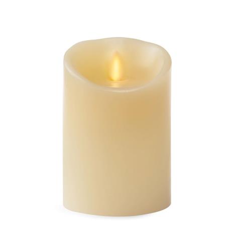 Luminara Ivory LED Pillar Candle 14cm x 9cm