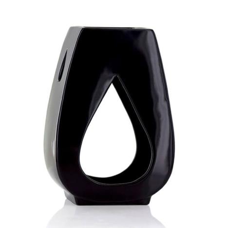 Ashleigh &amp; Burwood Black Ceramic Oil Burner