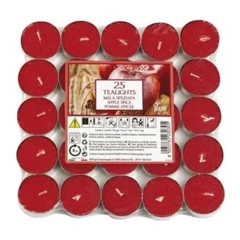 Petali Apple Spice Tealights (Pack of 25)  £2.44