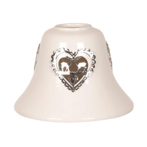 Reindeer White Ceramic Large Jar Shade  £7.19