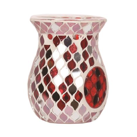 Red Mirror Teardrop Wax Melt Warmer  £11.69