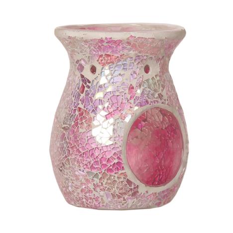 Pink Crackle Wax Melt Warmer  £11.69