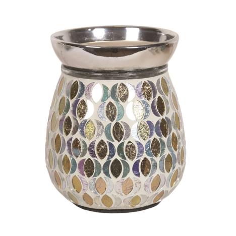 Aroma Gold & Silver Moon Electric Wax Melt Warmer  £16.19